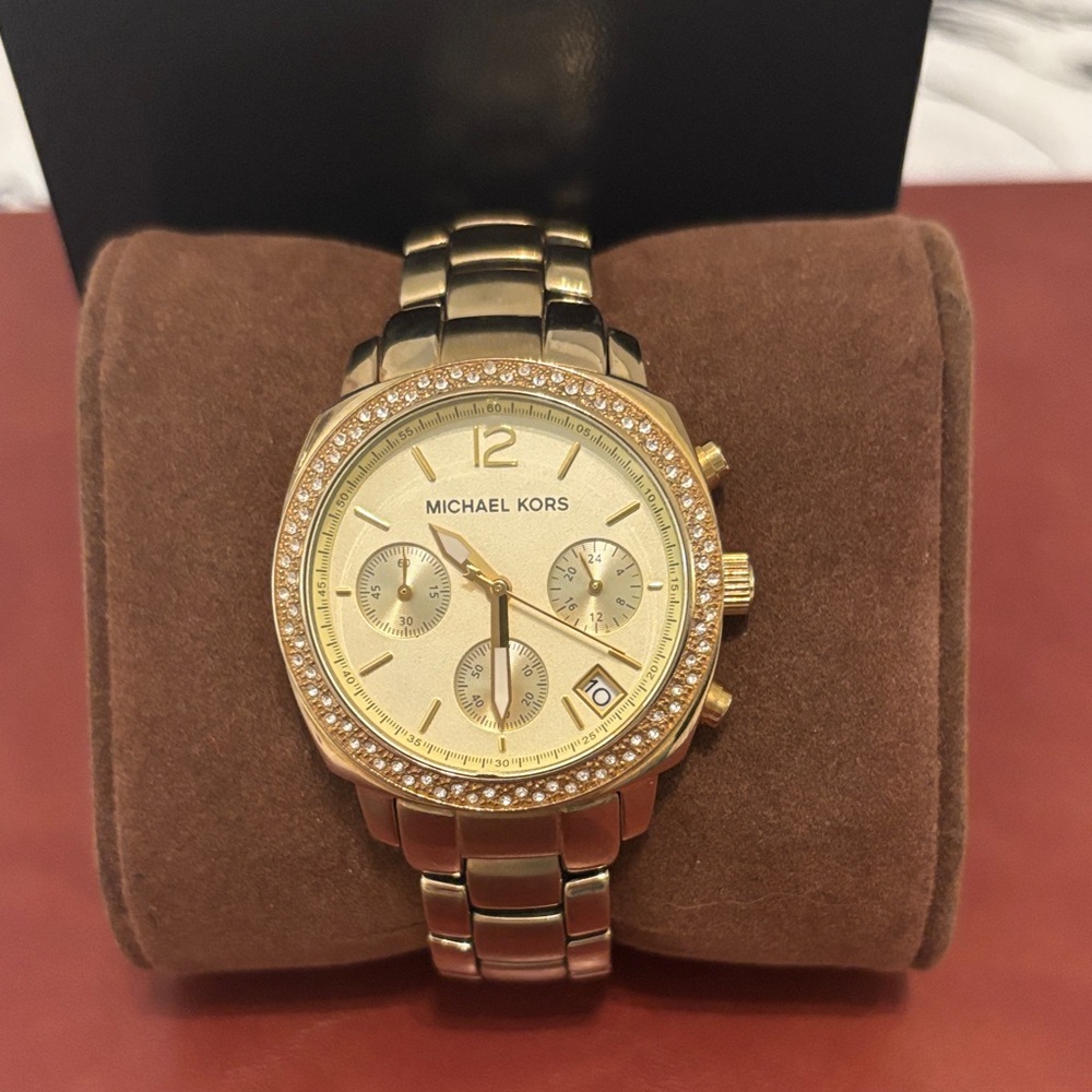 Michael Kors MK5179 Gold-Tone Women's Watch - Picture 5 of 8
